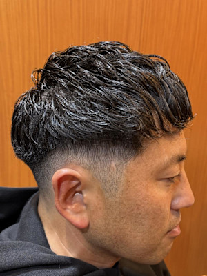 アイロンパーマ