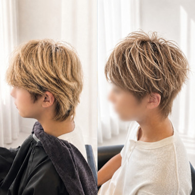 爽やかメンズショート