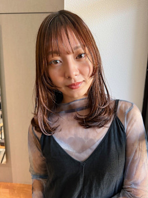 since 銀座 【シンス】×ミディアムレイヤースタイル