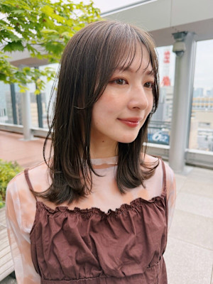 since 銀座 【シンス】×ミディアムレイヤースタイル