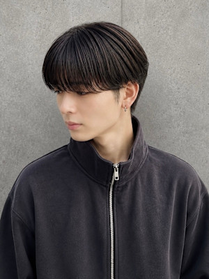 シースルーマッシュ×ニュアンスパーマ