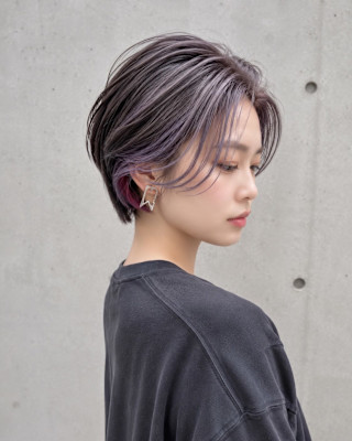 レイヤード×グレージュ