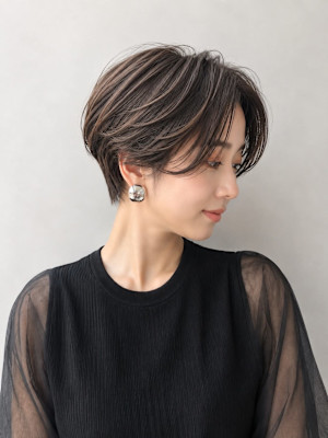 襟足スッキリショート
