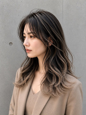 大人のバレイヤージュ