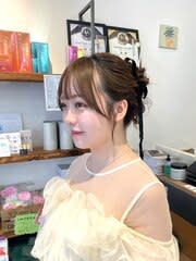 高めシニヨンセット