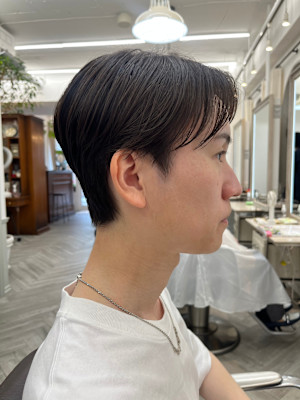 メンズショートヘア