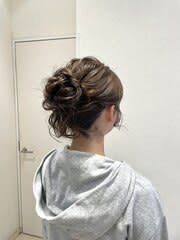 高めシニヨンセット