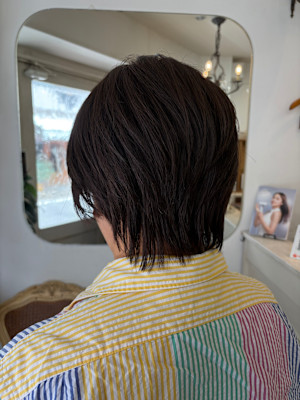 ミセスショートスタイル下北沢世田谷美容院ミセスが得意