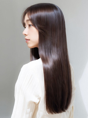 髪質改善 ストレート 艶髪 美髪 酸熱トリートメント ロング