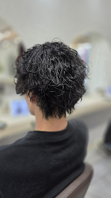無造作パーマ