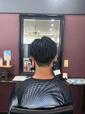 刈り上げショートスタイル