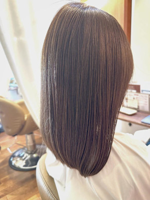 髪質改善ストレート