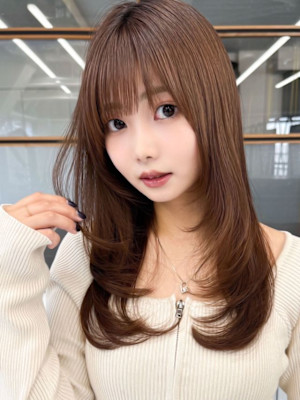  ２０代３０代◎夏カラー×髪質改善レイヤーで垢抜けイメチェン