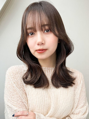 ２０代３０代◎夏カラー×髪質改善レイヤーで透明感イメチェン