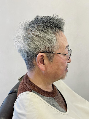 【60代 男性】シニアショートカット