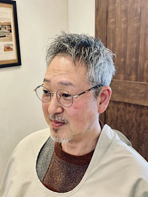 【60代 男性】シニアショートカット
