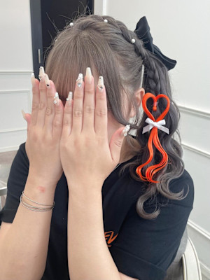 【ヘアメ】ハート付き！サイドポニー♪_ユウ