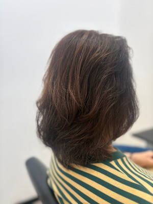 Hair Salon for D　 ×　後ろ流しヘア