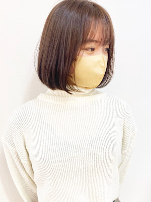 【morio成増/玉井】コンパクトボブ　かわいい