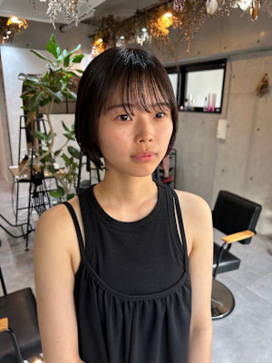 ショートボブ/大人可愛いヘア/20代30代可愛いヘア