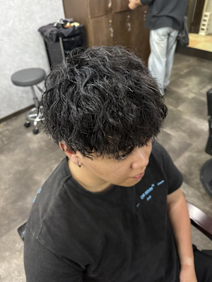 再現性◎波巻きパーマ！