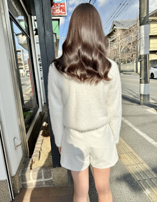 ツヤ揺れロングウェーブ