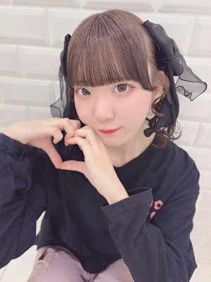 おっきめリボンが可愛いくらげヘア＊まゆ