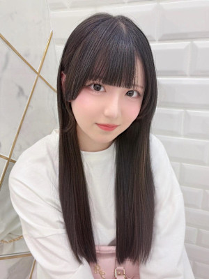 アイドル前髪×逃げ水あむちゃん風顔周り＊まゆ