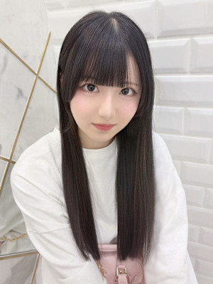 アイドル前髪×逃げ水あむちゃん風顔周り＊まゆ
