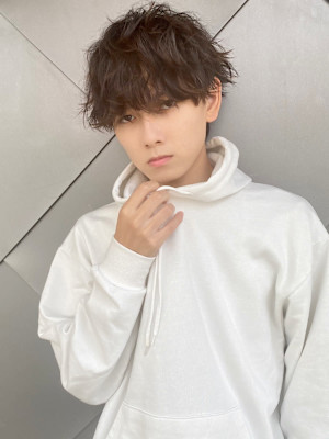 メンズヘアマッシュショート20代30代