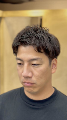 ルーズショートパーマ