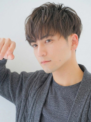 2ブロック爽やか束巻マッシュ