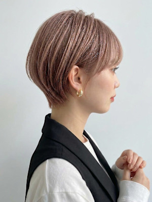 【丸みとシャープ感』くびれショートボブ