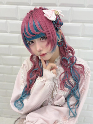 あみかちゅ片耳ひつじ×垂らしハート＊まゆ