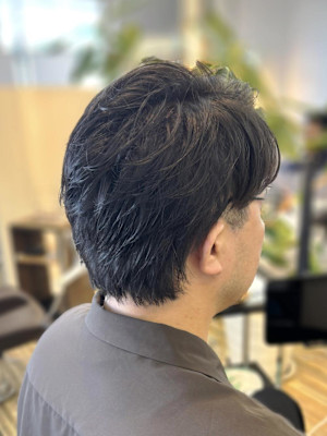メンズ　ナチュラルショート