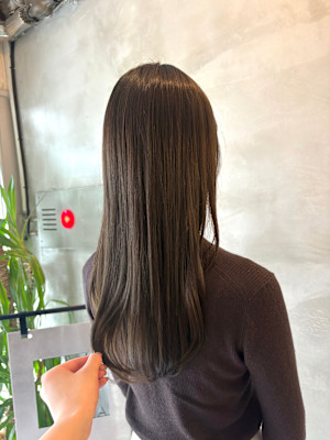 アッシュブラウン　アッシュ　ブラウンカラー　ヘアカラー
