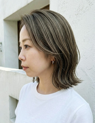 こなれ感・海外くびれボブ#32　滋賀・守山
