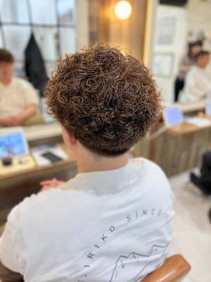 【山内】メンズパーマ