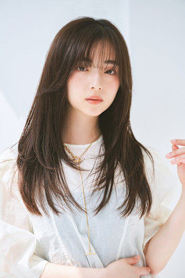 艶髪ロングローレイヤーストレート