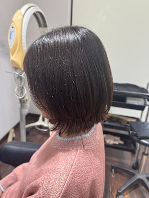育てるナチュラルハイライトカラー