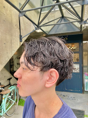 大人のルーズパーマ