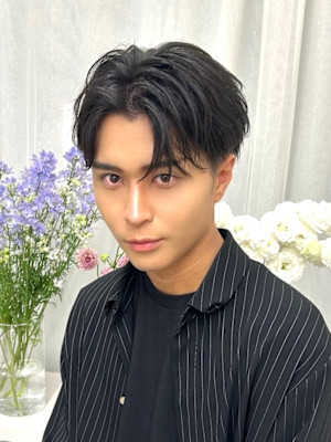 メンズカット大人センターパート20代30代