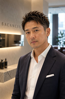 【メンズカット】40代でも活かしたパーマ