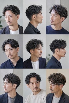 【メンズ】40代のパーマスタイル