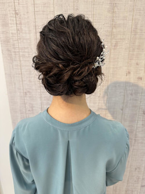 お呼ばれヘアセット