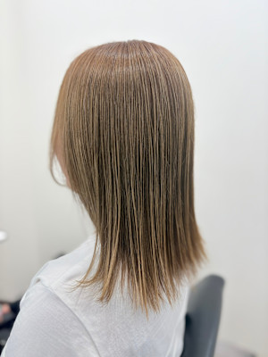 Hair Salon for D　 ×　ミルクティーカラー