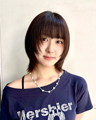 レイヤー×ウルフレイヤー×ボブ×前髪あり×20代×横浜