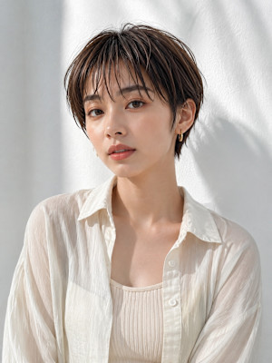 ショート　ハンサムショート