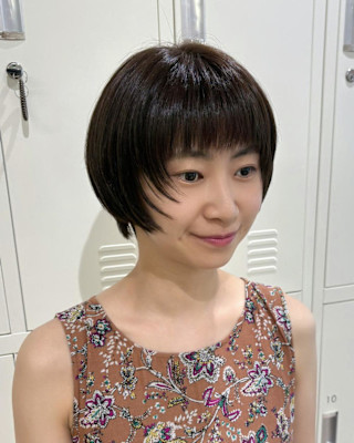 ショートレイヤー×大人可愛いショート×ショート×横浜×石川町