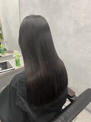 縮毛矯正でツヤ髪